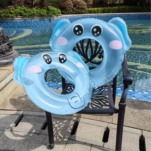 Children's safety swimming ring armpit ring for boys and girls cute animal swimming ring floating ring cartoon thickened inflatable swimming ring