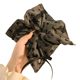 Korean Style Gentle Lace Square Scarf Large Intestine Hair Ring for Women High-grade Sense Oversized Hair Tie Rubber Tendon Hair Rope Hair Accessories