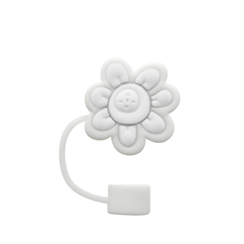 Taza de agua Stanley 40oz de silicona tapa de paja 10mm cubierta de paja de vidrio 9.5mm