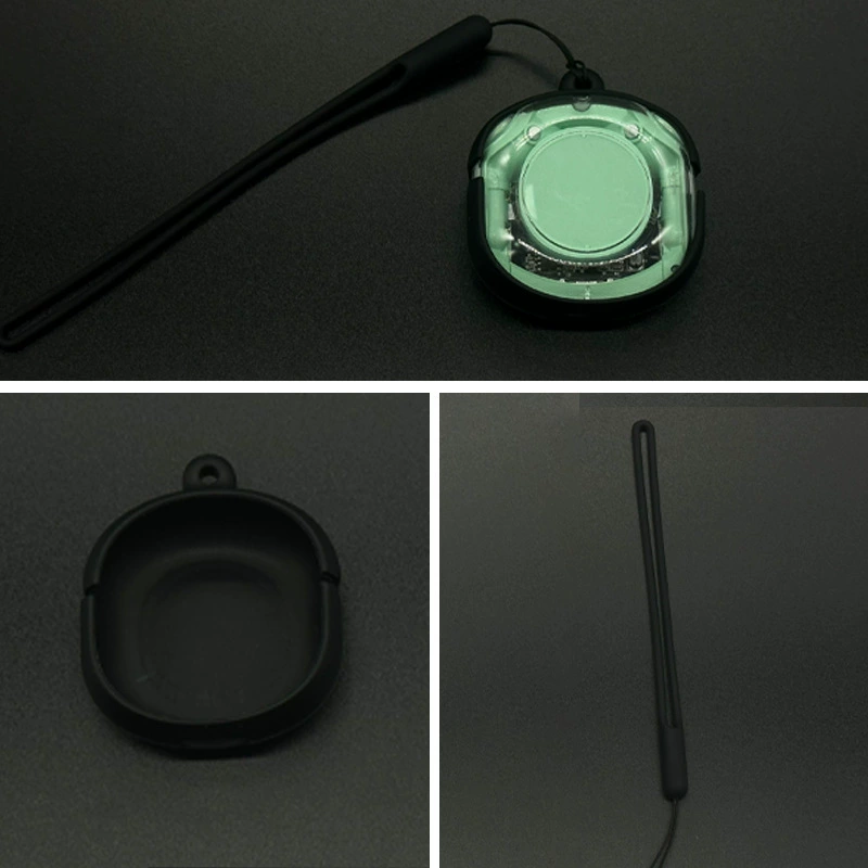 Наушники, силиконовый защитный чехол с ремешком, с LED-дисплеем, Bluetooth, защита от падений