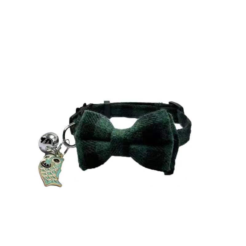 Nuevos productos Amazon collar gatos collar gatos collar de seguridad collar de arco en stock