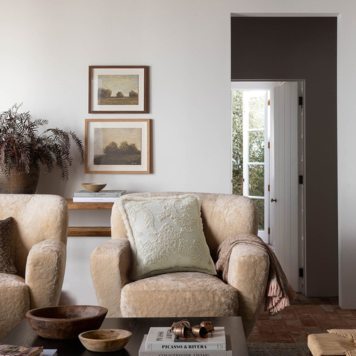 Designer's Circle Flocked Velvet Throw Pillow Home Fabric Sofa Cushion Bedroom Headboard Cushion Embroidered Plush Decorative Pillow Case