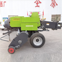 小麦秸秆捡拾方捆打捆机 稻草捡拾压捆机 草捆长度可调 密实度高