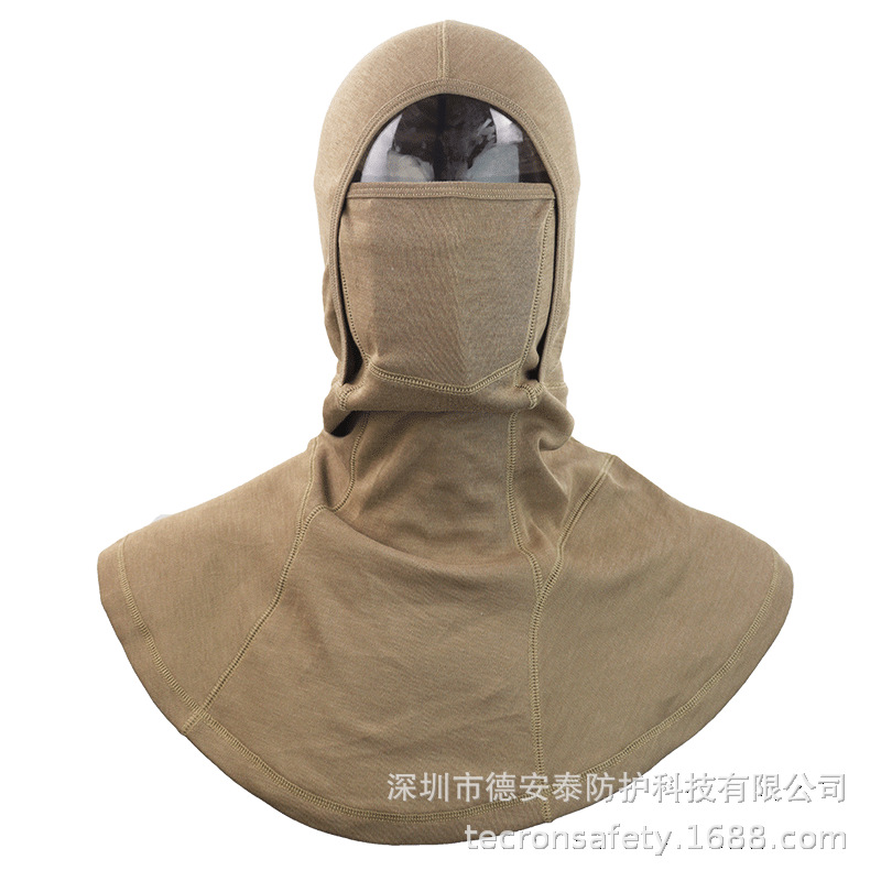 消防头套森林阻燃芳纶头套消防员头套单层林草林业森林防火头罩