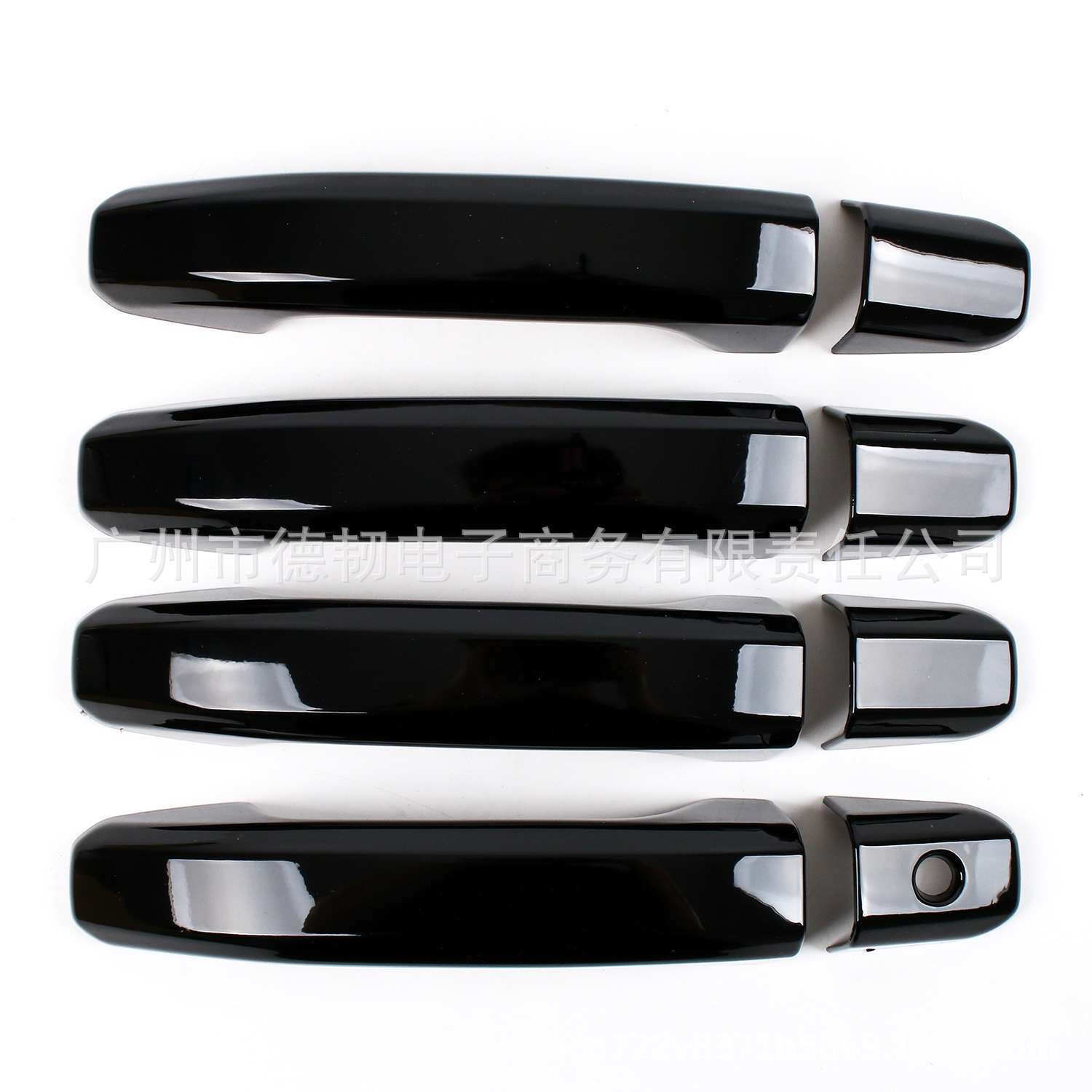 Suitable for 14-20 Silverado Surode bright black handle stickers GMC Sierra door handle decoration