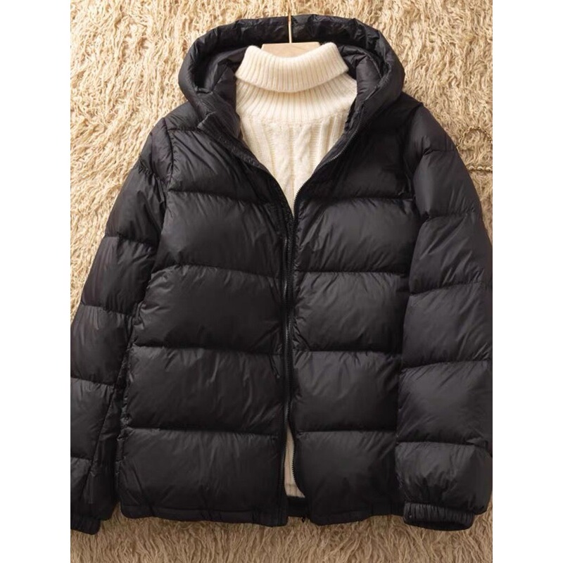 Short down Jacket for Small Women 2025 New Fashion Hooded Thickened Jacket Wholesale