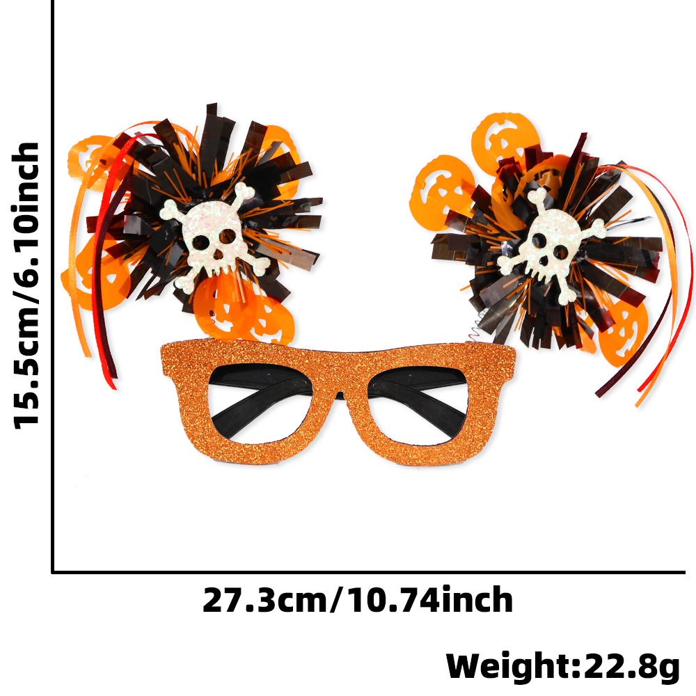 Nuevas gafas de Halloween transfronterizas gafas de bolas de color Bo Bo