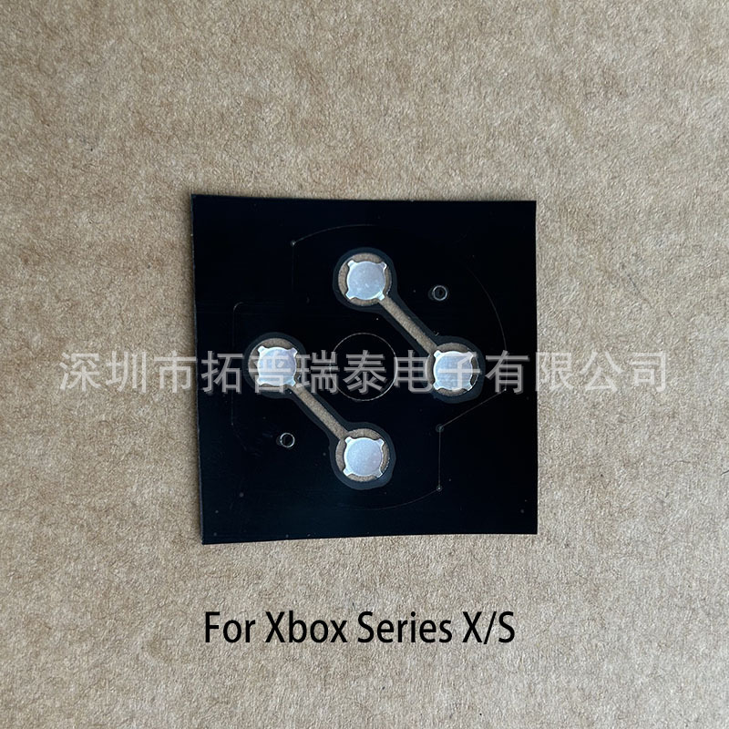 Наклейка на кнопку XSX/XSS (черная)