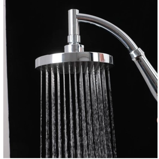 Трансграничная внешняя торговля 6inch душ с наддувом, полностью гальваническая насадка для душа, насадка для душа в отеле, бани, ванной комнате