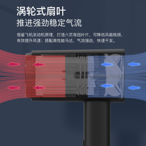 Bowei Portable Small Upright Hairdryer for Hotels, Guesthouses, Homestays, High Power Hair Drying Machine for Apartments