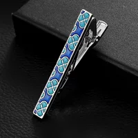 AliExpress Creative Fashion Новый шаблон с рисунком зажим для галстука простой персонализированный бизнес-украшения костюм рубашки украшения