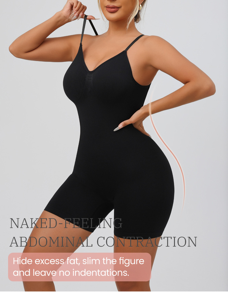 Women's Shapewear Bodysuit, Backless Hip Lifting Waist Trainer_voghion.com