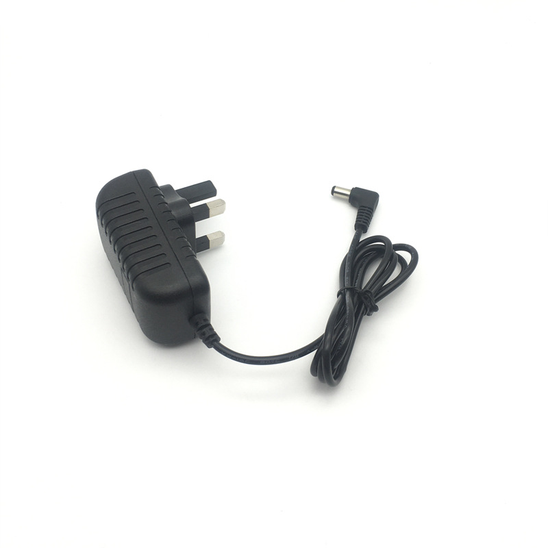 原装DC9V2.5A英规英规HK澳门英国新加坡电源线1.8米5.5*2.1MM弯头