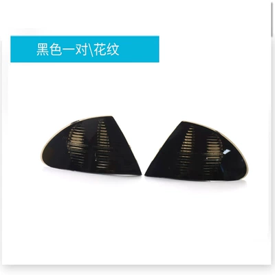 Suitable for BMW 3 Series E46 four-door version 98-01 headlight corner light turn signal headlight side light signal light (Dönmə işıqları) - pattern-black-pair