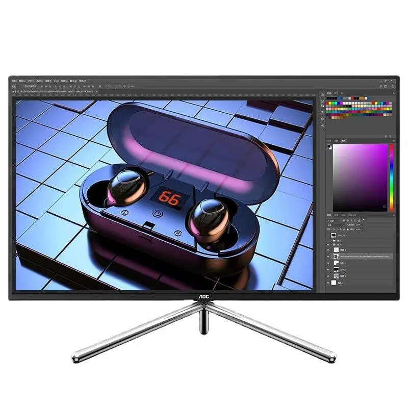 AOC U32U1 4K дисплей 31.5-дюймов Nano-IPS HDR600 широкая цветовая гамма 135% SRGB светильник