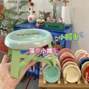 Japanese Pecolo Pet Bowl Cat Bowl Dog Bowl Anti-Black Chin High-Value Cat Food Bowl Neck Protection Heightening Bracket Pe Bowl