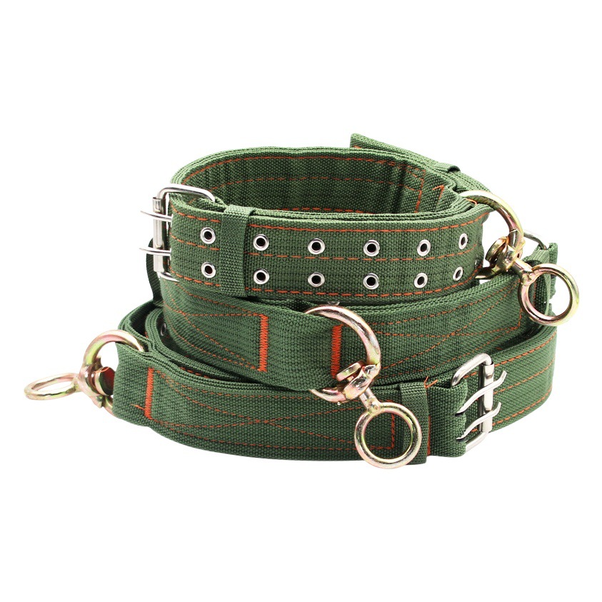 Collar de vaca fábrica al por mayor collar de vaca engrosada alargada manga de nylon de seis capas cuerda de vaca Perno ajustable