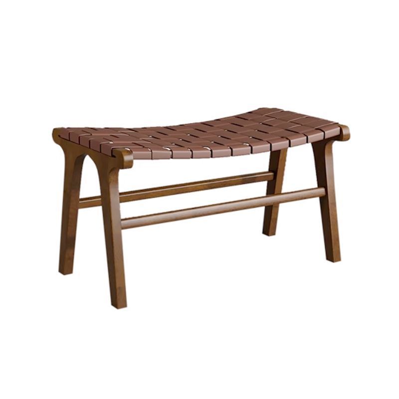 Una silla de silla de madera sólida nórdica sofá retrógrado individual de alojamiento residencial hotel silla de tejido casual