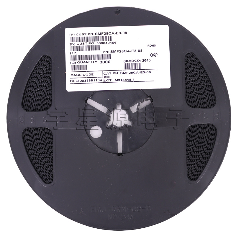 SMF28CA 贴片TVS瞬变抑制二极管 200W 28V SOD-123 双向