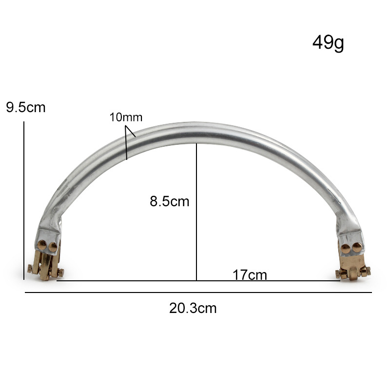 Pinza Boca Metal Profesional — Para DIY Bolsos y Tubos Aluminio