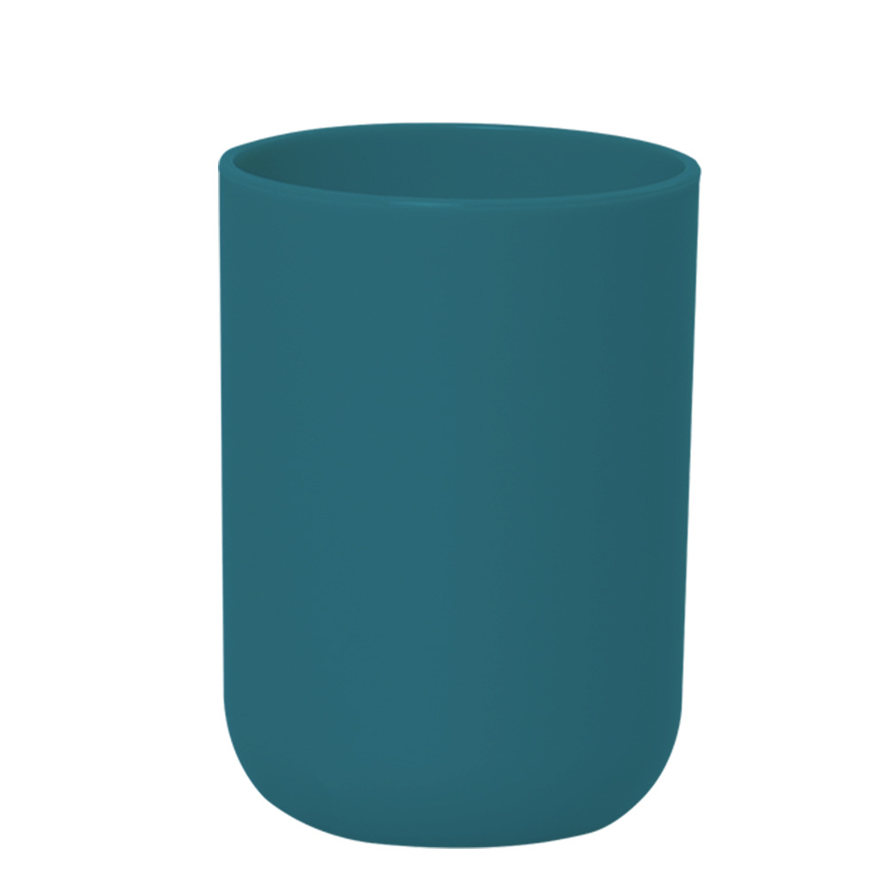 Color sólido enjuague bucal taza simple moda hogar plástico taza de lavado creativo fábrica al por mayor adultos cepillo de dientes taza para hotel