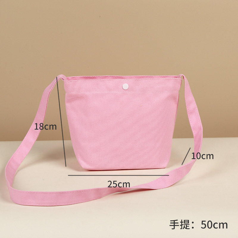 子供用ブランク斜めキャンバスバッグカスタムパターンプリントロゴ中学生DIY環境に優しい高価値キャンバスバッグ|undefined