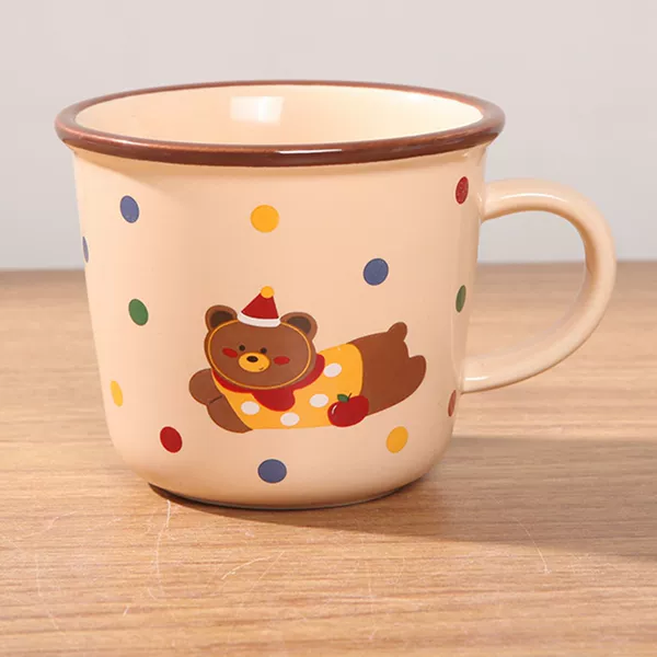 Polka dot bear (regular outfit)