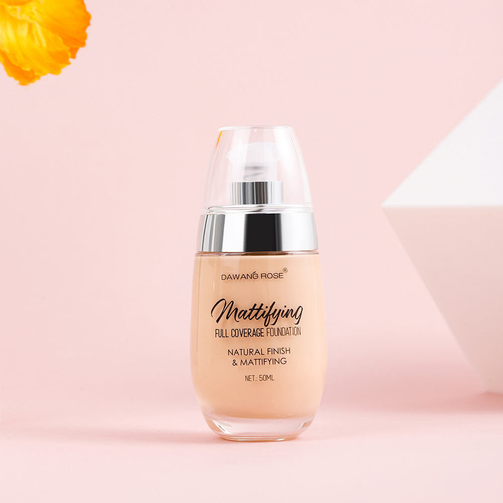Mattende full coverage foundation langvarig flytende sminke_voghion.com