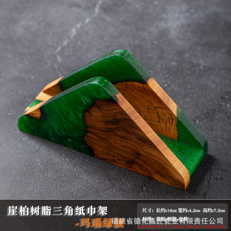 Rack de toallitas triangulares - Agate Green