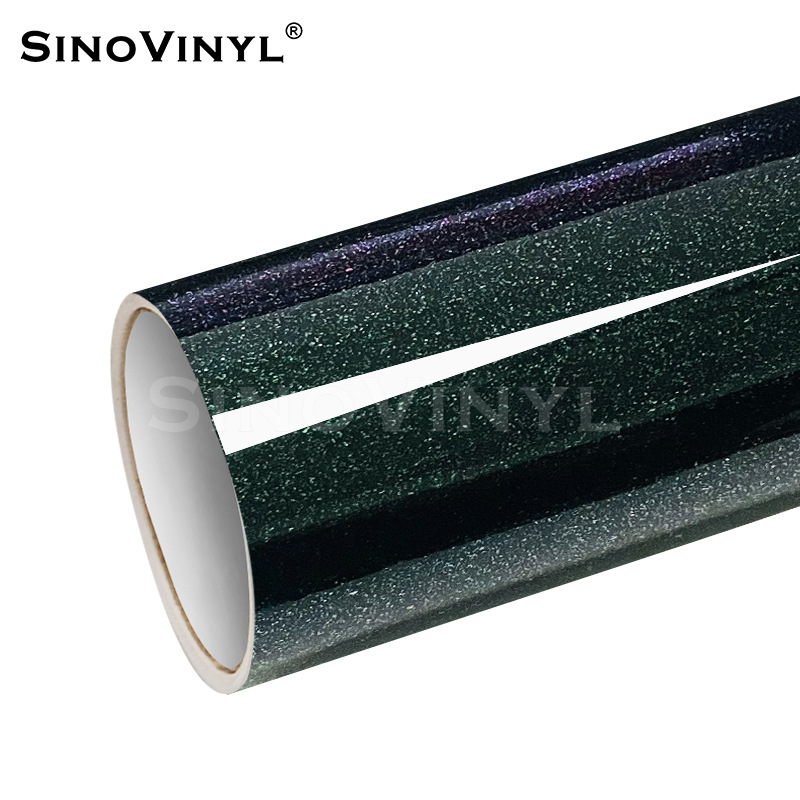 Carlake brillante camaleón coche que cambia de color película Ghost Midnight Purple body Film Ghost Midnight Blue full car Film