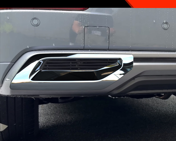 Suitable for Mitsubishi 25 Outlander modified rear bumper anti-scratch protection special decorative bright frame auto supplies