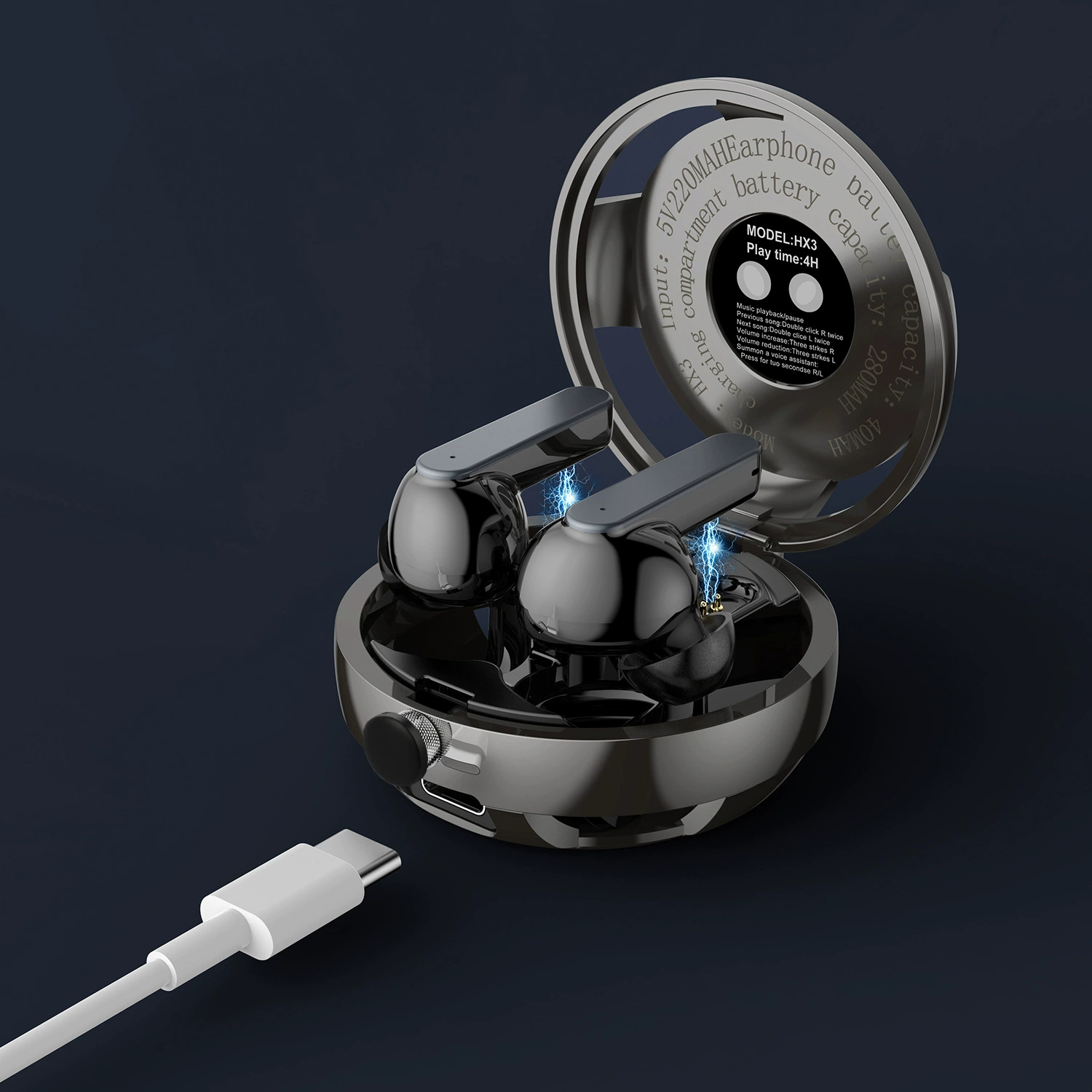 Металлические элитные игровые наушники, Bluetooth