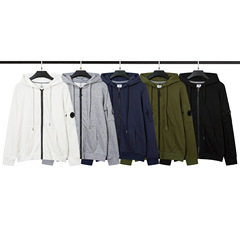 C.P Lens Sweatshirt companyレンズフード付きスウェット欧米機能cpジッパーコートブーム