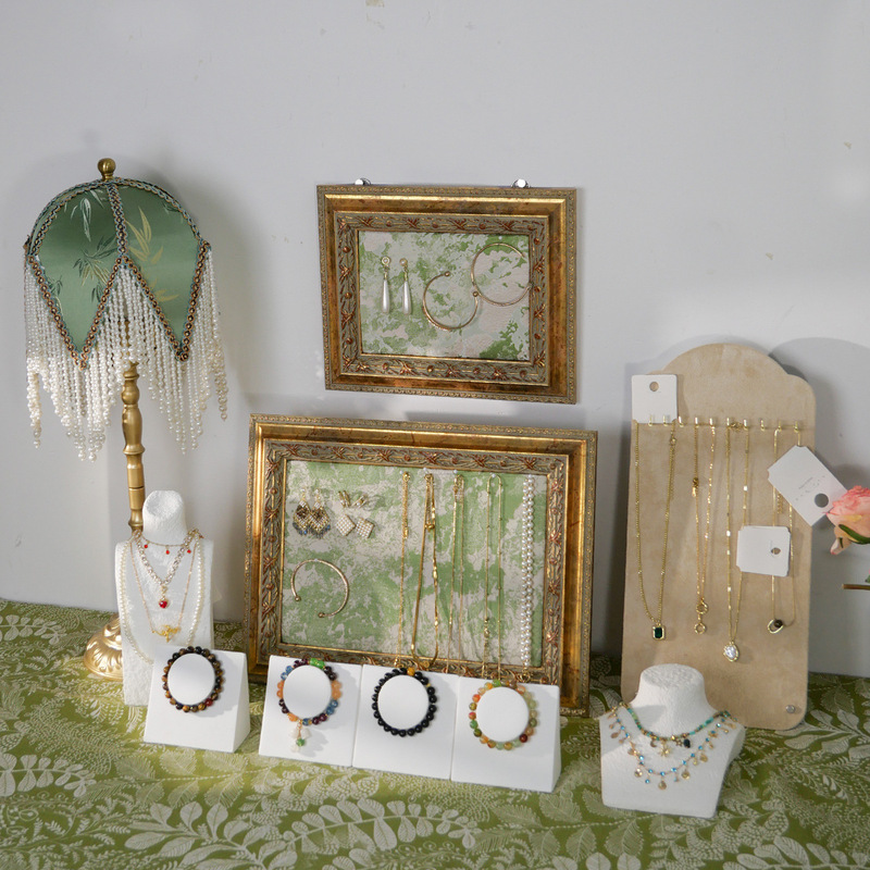 Jewelry Display Stand, Photo Frame, Wall-Mounted Necklace, Earrings, Jewelry, Bracelet Storage, Stall Setup, Store Display Props Jewelry Display Stand, Photo Frame, Wall-Mounted Necklace, Earrings, Jewelry, Bracelet Storage, Stall Setup, Store Display Props