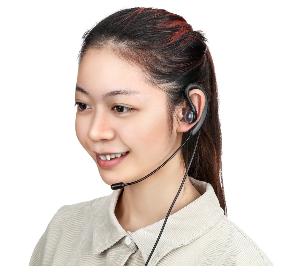 Manufacturer supplies ear-hook/earbud type headsets for the SoundXD250 standard landline phone (2.5mm headphone) and Panasonic 3.5mm headphone.