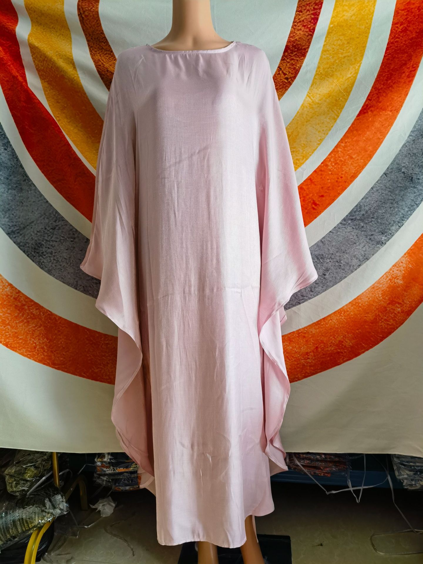 In Stock 2024 New Model Middle Eastern Arab Dubai Long Abaya Clothing Loose Casual Robe Dress_ecoleips.com