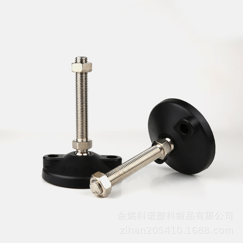 M20M24关节球头尼龙304地脚 48小时盐雾色选机械光电设备关节蹄脚