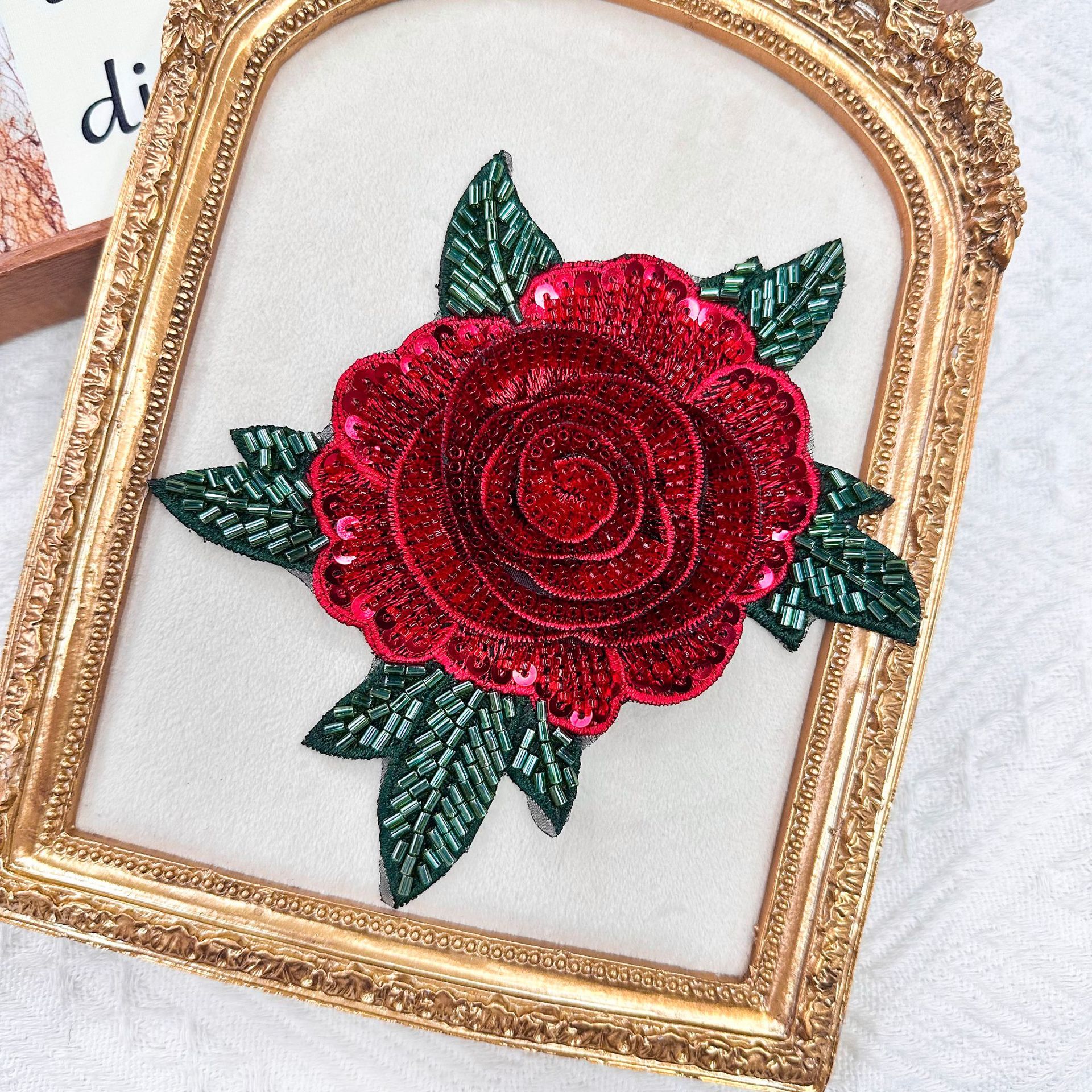 Parche de bordado, encaje de rosas de varios estilos, punto, ropa al por mayor, camisa, vestido, decoración de ropa de rendimiento
