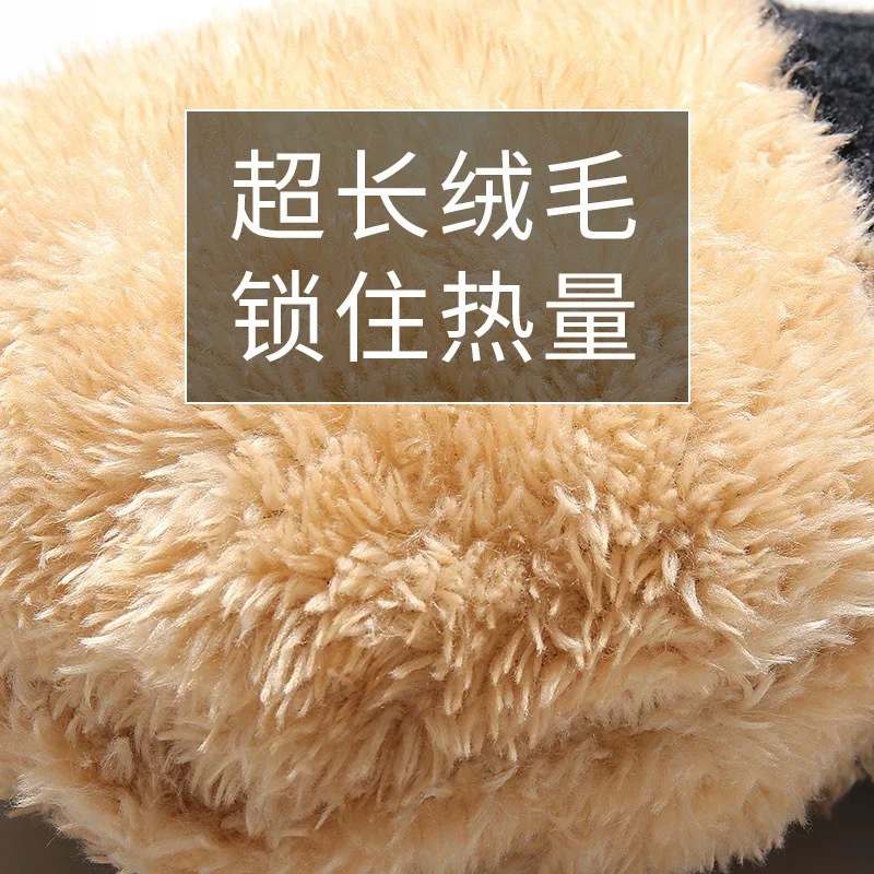 Nuevos guantes para niños más guantes de punto de pantalla táctil de invierno engrosados de terciopelo para ciclismo al aire libre doble protección contra el frío y el calor al por mayor