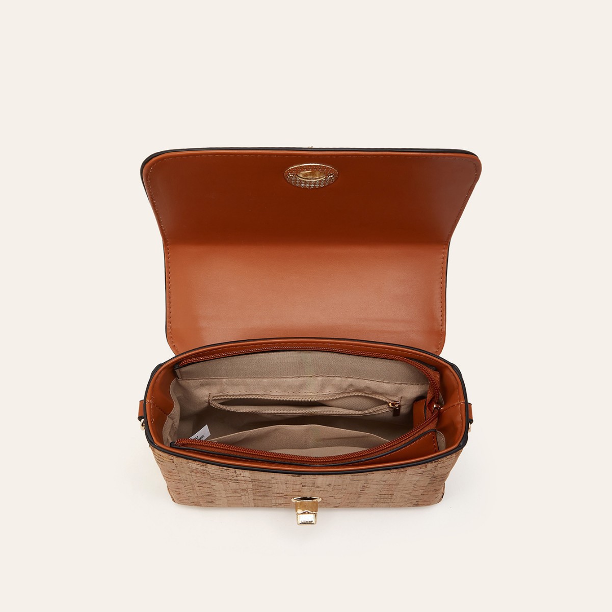 Vintage European Ethnic Shoulder Bag With Bark Pattern Design_voghion.com
