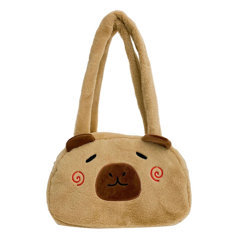 Internet celebridad Nueva capabala bolsa de peluche de juguete de Las Muchachas de gran capacidad bolsa de almacenamiento bolsa de cosméticos máquina de agarre regalo