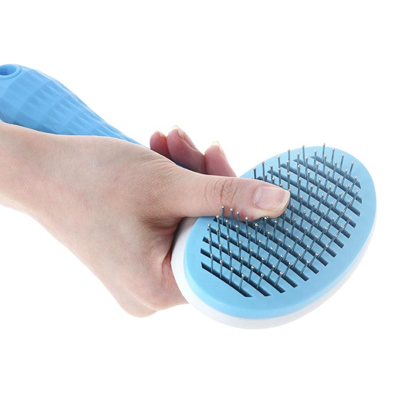 Популярная щетка для чистки расчески для собак для удаления плавающих волос, самоочищающаяся расческа для кошек, расческа для удаления волос, устройство для удаления волос в один клик, игольчатая расческа, товары для домашних животных