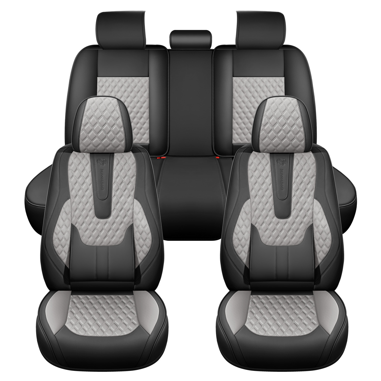 New Foreign Trade Car Seat Cushions, Full Leather, Full Coverage, Universal for All Seasons, Five-Seater Car Seat Cushions, Factory Wholesale