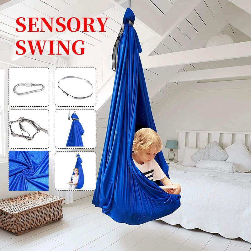 Однотонный антигравитационный гамак для воздушной йоги, микроэластичная растягивающаяся спортивная ткань, цельный бесшовный тканевый костюм, дропшиппинг