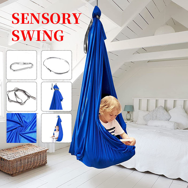 Solid Color Anti-gravity Air Yoga Hammock Micro-elastic Stretch Sports Cloth One-piece Non-stitching Cloth suit