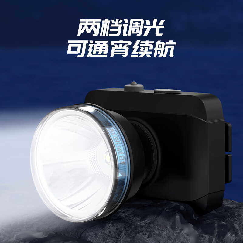 Jiuliang ヘッドランプ懐中電灯 2025 新しい強力な光充電超長バッテリー寿命長距離超高輝度ヘッドマウント超軽量小型マイナーズランプ|undefined