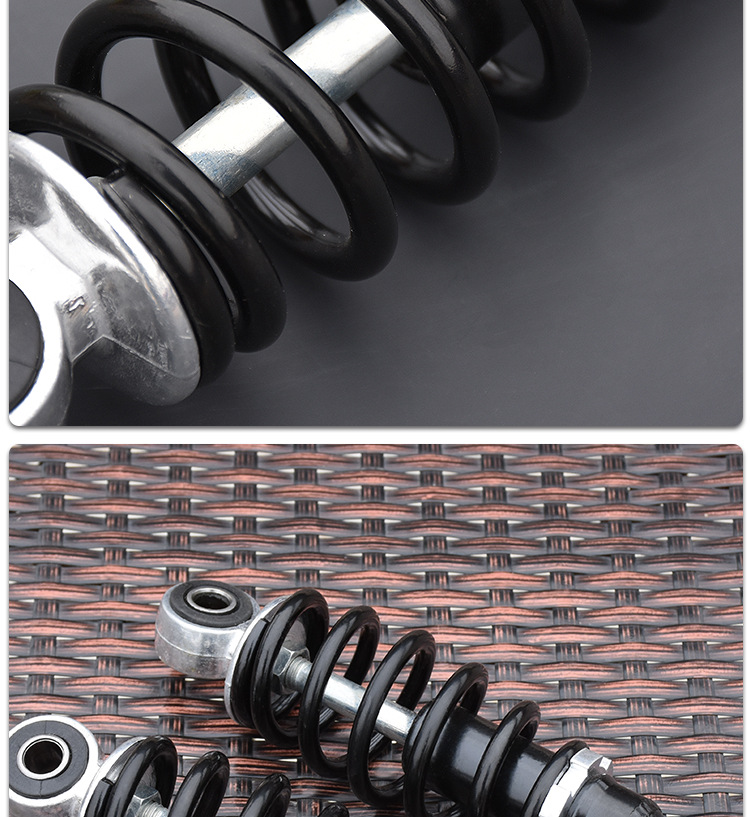 Electric Vehicle Rear Shock Absorber Simple Model with Thickened Modified Spring, Electric Bike Bicycle Shock Absorber Accessories