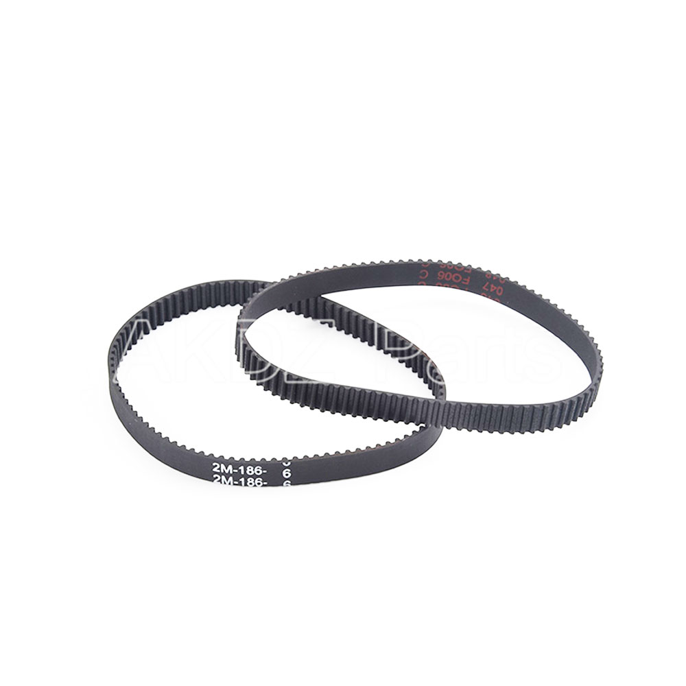 2GT同步带橡胶闭口GT2皮带3D打印机皮带轮带宽6周长96--142mm