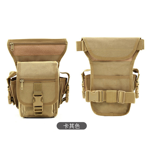 Foreign trade motorcycle crossbody bag outdoor tactical waterproof mobile phone running sports waist bag tactical cycling leg bag men's style
