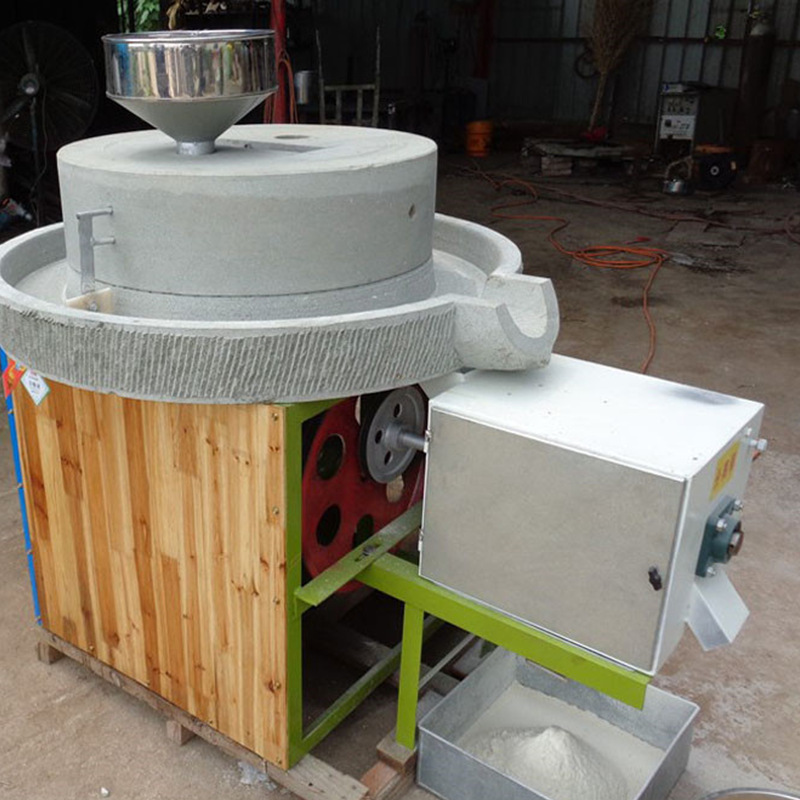 电动磨面机 40型50型60型都有 带面粉分离箱